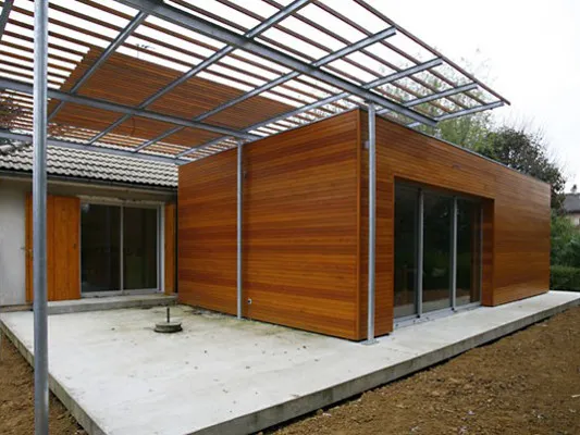 Pergola tout en acier galvanisé
