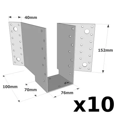 Sabot à 45° - Réf. S45D380/76/2_10