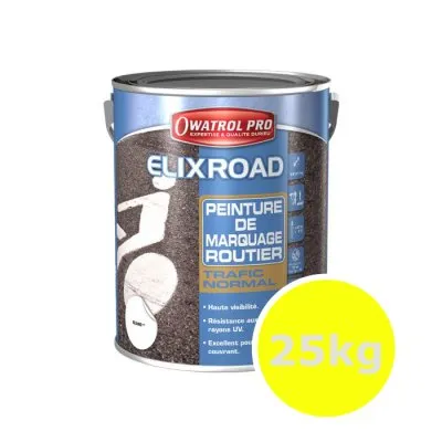 Elixroad : Peinture marquage enrobés bitumeux - Réf. ELIROAD25J