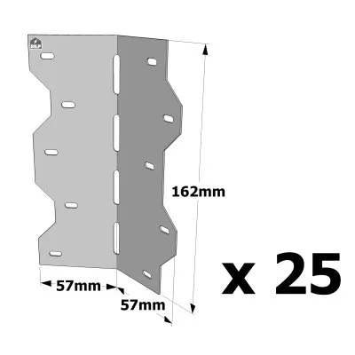 Equerre à angle ajustable - Réf. LS70_25