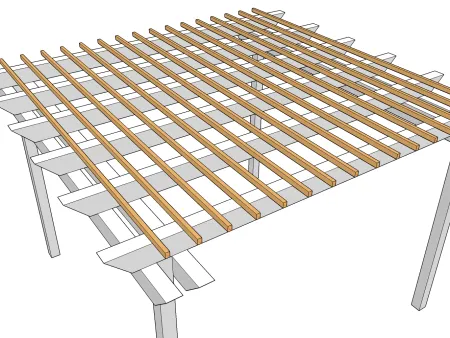 Description et section des lattes