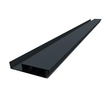 La lame aluminium en coloris anthracite