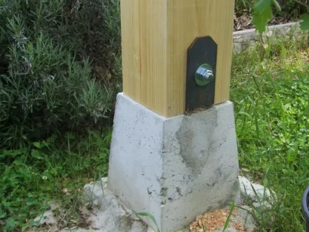 Les fondations et supports pour pergola