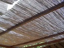 Les canisses pour faire de l'ombre