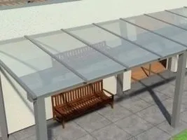 La pose des plaques polycarbonates