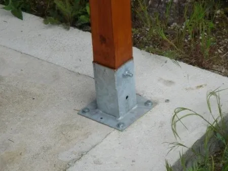 Part. 4 : Les fondations et supports pour pergolas