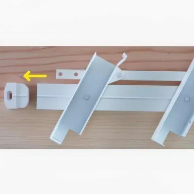 Schéma du montage de la butée