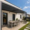 Lame XL aluminium 29mm, longueur 3m, RAL7016 structuré gris ANTHRACITE