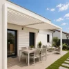 Lame XL aluminium 29mm, longueur 2m, RAL9010 structuré BLANC