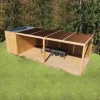 Lame XL aluminium 29mm, longueur 2m, RAL8011 structuré OXYDE DE MARS