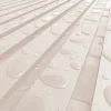 Lame XL aluminium 29mm, longueur 2m, YAZD structuré BEIGE SABLE