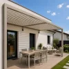 Lame XL aluminium 29mm, longueur 2m, YAZD structuré BEIGE SABLE