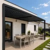 Lame XL aluminium 29mm, longueur 2m, RAL9005 structuré NOIR MAT