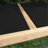 Lame XL aluminium 29mm, longueur 2m, RAL9005 structuré NOIR MAT