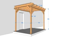 Vignette de la rubrique : Une pergola en bois simple et pas chère (mais de qualité !)