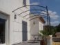 Pergola arrondie en fer forgé